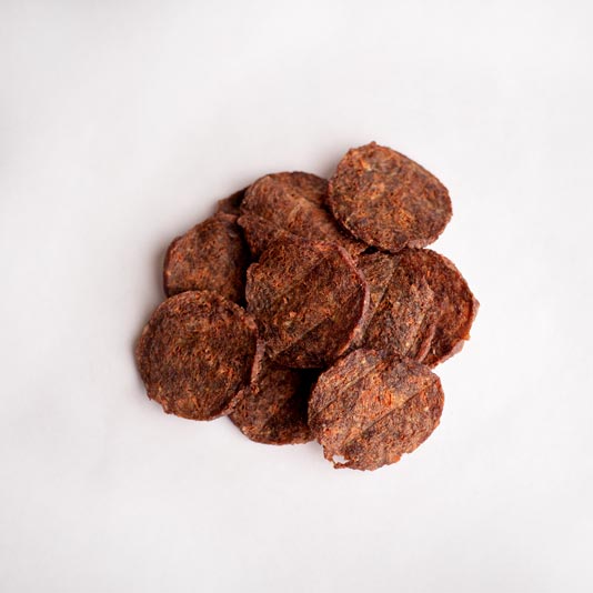 Beautiful view of Concord Grape And Carrot Dog Treats