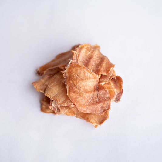 All our pork jerky treats are handmade with only the finest ingredients. We start with lean, organic pork loin, then, we slow dry the pork until it is perfectly tender.